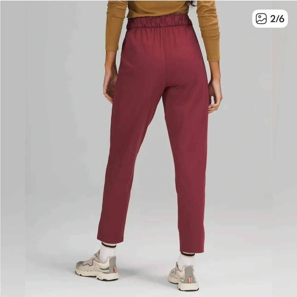 Lululemon Athletica Bold Red Leggings - Picture 7 of 7